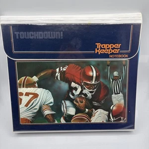Vintage 80’s mead touchdown Football Sports trapper keeper Notebook NFL Nice - Picture 1 of 11
