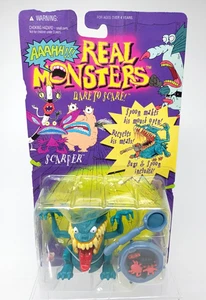 Bufanda AAAHH!!! Real Monsters Mattel 1995 NUEVA figura de acción Nickelodeon sellada - Imagen 1 de 5