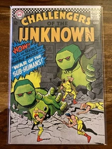 Challengers Of The Unknown 54. FN+. 1967. 1st App Of The Bubble Master. - Picture 1 of 1