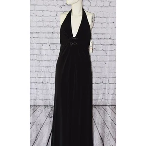 Laundry by Shelli Segal Cocktail, Prom, Party Halter Gown Maxi Dress Size 2 NEW - Picture 1 of 8