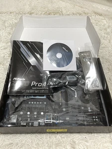 ASRock Z370 Pro4 LGA 1151 Z370 USB 3.1 2 Ultra M.2 DDR4 ATX Motherboard - Picture 1 of 6