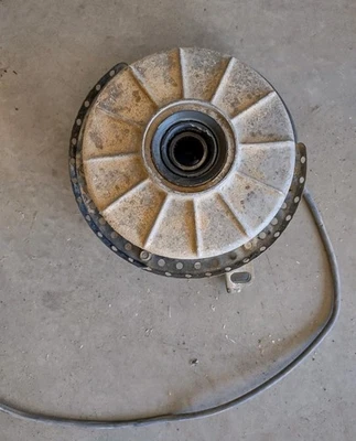 Conjunto de tambor de freno trasero Honda Fourtrax 250 TRX250 1985-1987  Foto 1 de 2