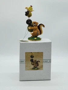 Charming Tails You're Nutty Figurine Silvestri Fall Acorn Chipmunk 87451 - Picture 1 of 7