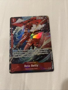 Belo Betty OP05-015 Premium Booster Englisch ONE PIECE R Foil PRB-01 Alt Art - Bild 1 von 2