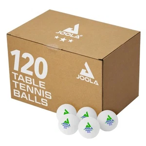 JOOLA Training 3 Star Table Tennis Balls 12, 60, or 120 Pack - 40+mm Regulati... - Picture 1 of 5