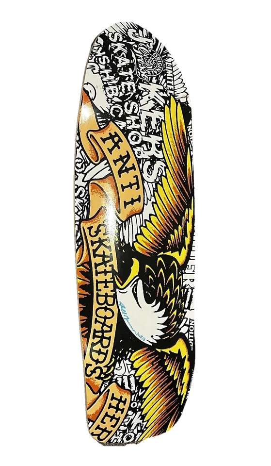Monopatín Jeff Grosso *Firmado* Anti Hero. Edición limitada. Foto 1 de 4