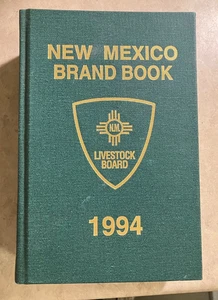 Gran libro! Libro Marca Nuevo México-1994-Tablero Ganadero. - Imagen 1 de 6