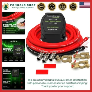 Kit aislador de batería duradero de 12 V con fácil instalación hágalo usted mismo - listo para la aventura - Imagen 1 de 10