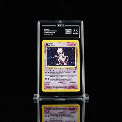 2000 Pokemon Mewtwo Holographic Base Set 2 #10 TAG 7.5 - Image 1 of 2
