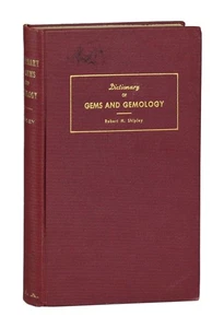 Dictionary Of Gems And Gemology by Robert Shipley HC 1st Edition 1945 - Picture 1 of 4