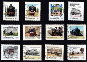 12 Eisenbahn Marken Gestempelt überwiegend Personalisierte - 21 - Bild 1 von 2