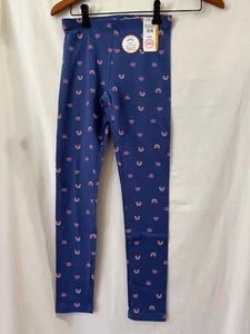 Wonder Nation Leggings Girls Tough Cotton Blue Rainbows Many sizes NWT - Picture 1 of 3