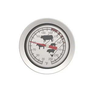 Oven/Grill Safe Meat Thermometer,Extra Large 2.5-inches Dial, Temperature Lab... - Picture 1 of 7