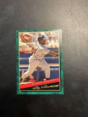 Cb9 Kirby, Puckett Minnesota, Twins #4 post Serial, 1994 - Image 1 of 2