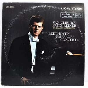 VAN CLIBURN "Beethoven - Emperor Concerto" Vinyl LP RCA Victor LSC-2562 - Picture 1 of 6