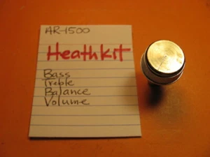 📈HEATHKIT BASS TREBLE BALANCE VOLUME KNOB AR-1500 STEREO RECEIVER - Picture 1 of 4