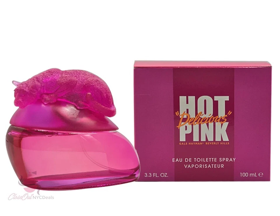 Delicious Hot Pink Perfume By Gale Hayman Eau De Toilette Spray 3.3 Oz / 100 ML - Image 1 of 1
