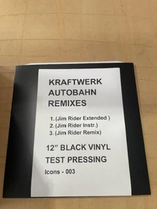 KRAFTWERK-AUTOBAHN-REMIXE-3 GLEISE-PRÜFPRESSUNG (12") ELP72 - Bild 1 von 1