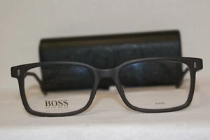 Neu Original Hugo Boss 0971 Matt Braun 0YZ4 54-17-150 mit Original Etui! - Bild 1 von 5