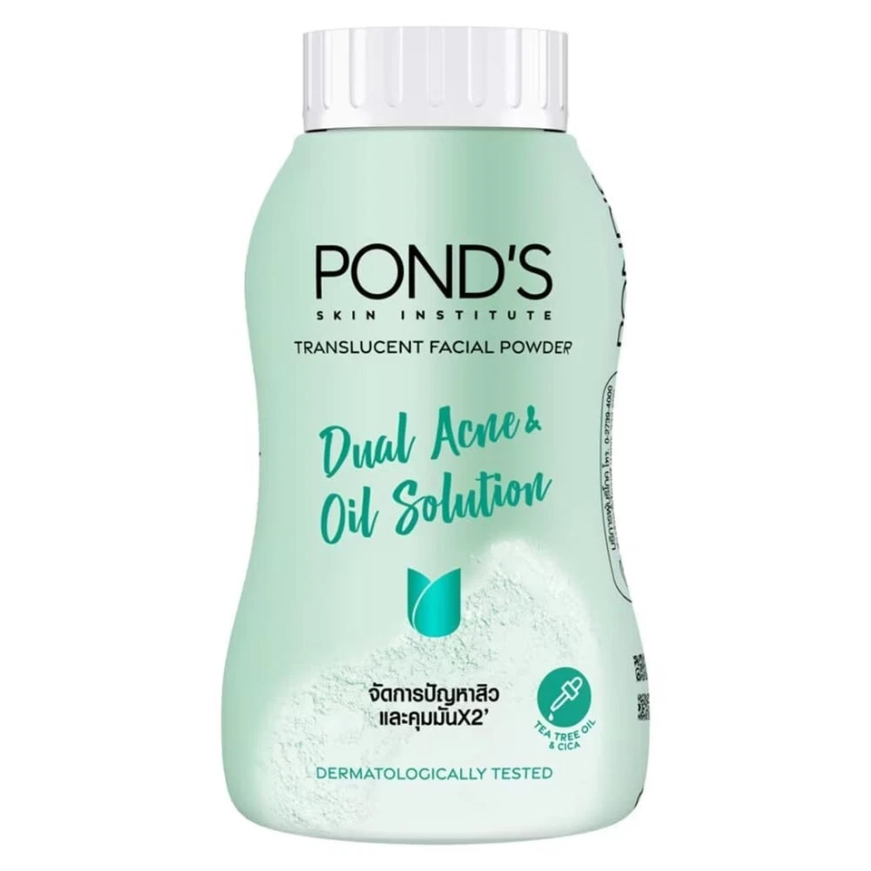 POND'S Dual Acne & Oil Solution Ultra Matte Facial Powder 50 gm - Image 1 of 1