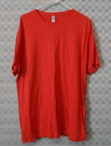 GILDAN SOFT STYLE RING SPUN ORANGE SHORT SLEEVE  T-SHIRT SIZE X-LARGE  NEW  - Picture 1 of 2
