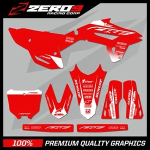 KIT DE GRÁFICOS HONDA MOTOCROSS CALCOMANÍAS MX: CR CR CRF 85 150 125 250 450 BLOQUE ROJO/WHI - Imagen 1 de 1