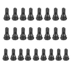 TR412 Snap-in Rubber Tubeless Tire Valve Stems for Car Motorcycle (25pcs) *UK - Picture 1 of 8