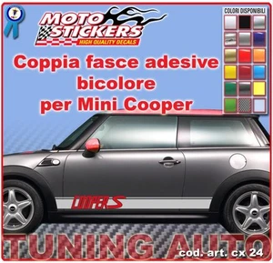 Mini Cooper - Bandes Adhésif A 2 Couleurs - Cod. Art. cx24 - Picture 1 of 1