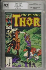 THOR #347 PGX 9.2 SE "SIGNATURE EDITION SIGNED BY WALTER SIMONSON" - Picture 1 of 1
