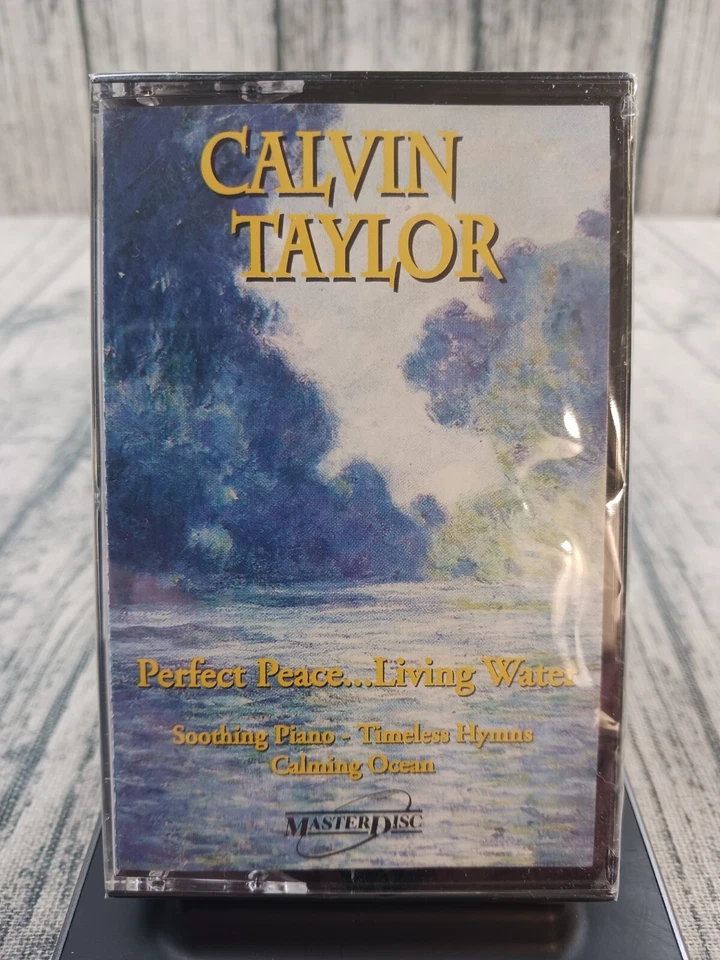 Calvin Taylor Perfect Piece Living Water (Cassette 1995 Master Disc Records) New - Image 1 of 2