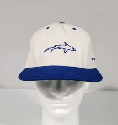 Винтажная рыболовная шапка тигровая акула кепка Cali Fame сделано в США бейсболка - Изображение 1 из 4