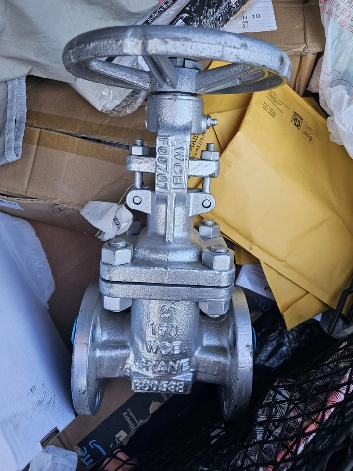 2" Crane 150# Cast Steel Flanged OS&Y Gate Valve  - Image 1 of 4