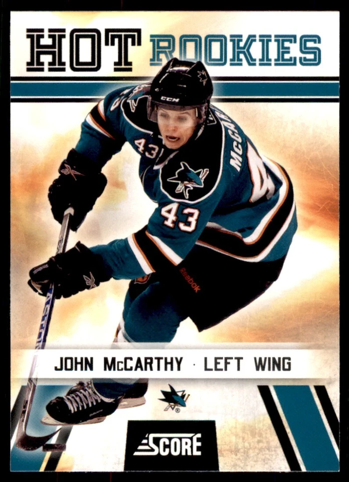 2010-11 Score John McCarthy RC #546 - Image 1 of 2