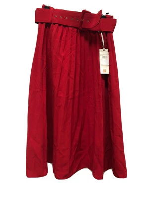 Skirt Rinascimento Woman Size S Color Red New!!! - Изображение 1 из 4