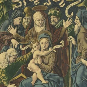 Décoration Collection Spitzer Triptyque Jean Penicaud II Lithographie XIXe - Picture 1 of 3
