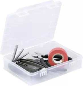 Allit Sortimentskasten EuroPlus Basic 18 x 15 x 4 cm transparent Aufbewahrung - Bild 1 von 2