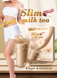 Schlanker Milch Tee Original Tee Bauch Fettverbrennung Köstlich Gewichtsverlust Detox Tee 100g - Bild 1 von 16