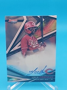 Yerlin Confidan 2022 Bowmans Best #B22-YC Base Auto - Cincinnati Reds Prospect