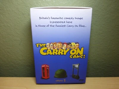 The Carry On Gang! Volume 2 DVD Box Set 3 Discs British Comedy - Image 1 of 4