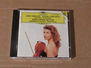 Classical CD  Jean Sibelius   Violin Concerto  Anne Sophie Mutter   1995 - Bild 1 von 2