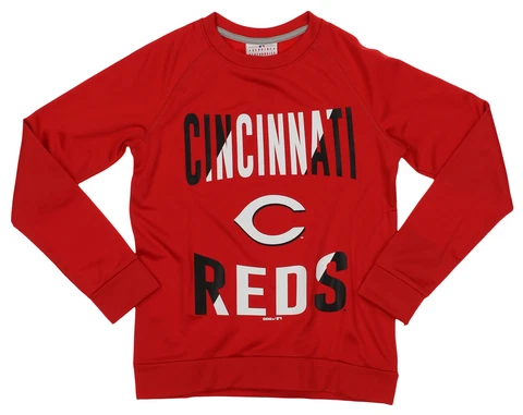 Outerstuff MLB Youth/Kids Boys Cincinnati Reds Performance Fleece Sweatshirt Cover