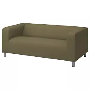 Brand NEW Ikea KLIPPAN Cover for 2-seat sofa, Flackarp yellow-green, 904.940.59 - Picture 1 of 2