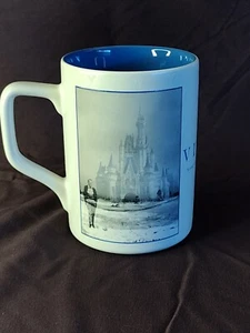 Disney Parks Vision Coffee Mug Walt Disney Disney Castle Embossed WDW - Picture 1 of 7