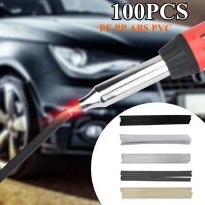 100X Kunststoffschweißdraht PE PP ABS PVC Kunststoff Schweißstäbe für Schweißen - Bild 1 von 12
