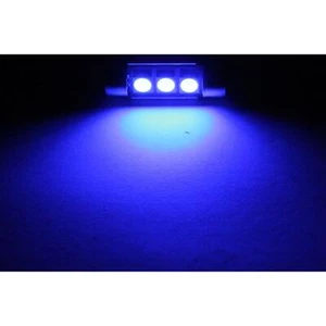 LED Soffit 39mm C5W Blue Canbus 12V Interior and decorative lighting - Picture 1 of 1