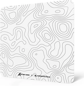 Attack Shark CM05 Contour Smooth Glass Gaming Mousepad,Nano-Micro-Etched Texture - Picture 1 of 18