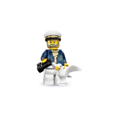 LEGO Series 10 Collectible Minifigures 71001 - Sea Captain (SEALED) - Image 1 of 2