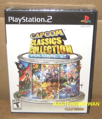 Capcom Classics Collection Vol. 2 (Sony PlayStation 2, 2006) PS2 New Sealed - Image 1 of 2