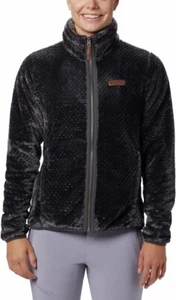 NWT Columbia Women Fire Side II Sherpa Full Zip Jacket Gray Size XL $100 P210 - Picture 1 of 4