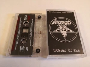 Venom - Welcome to Hell cassette MC Bathory Celtic Frost Hellhammer Possessed - Picture 1 of 4